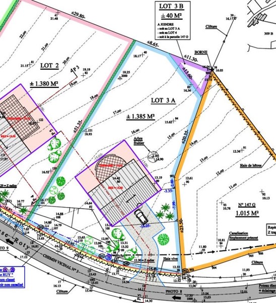 TERRAIN RUE BASSE ROTY LOT 3