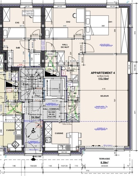 IMMO WAUCOMONT VENDRE APPART NEUF ROCOURT TERRASSE