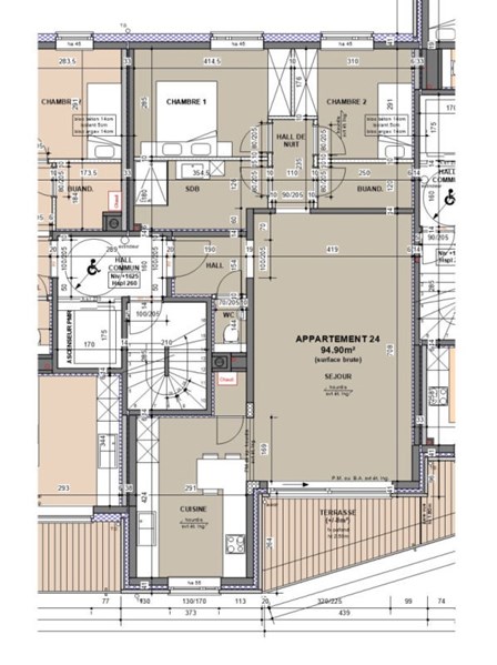 waucomont appartement neuf angleur liege terrasse