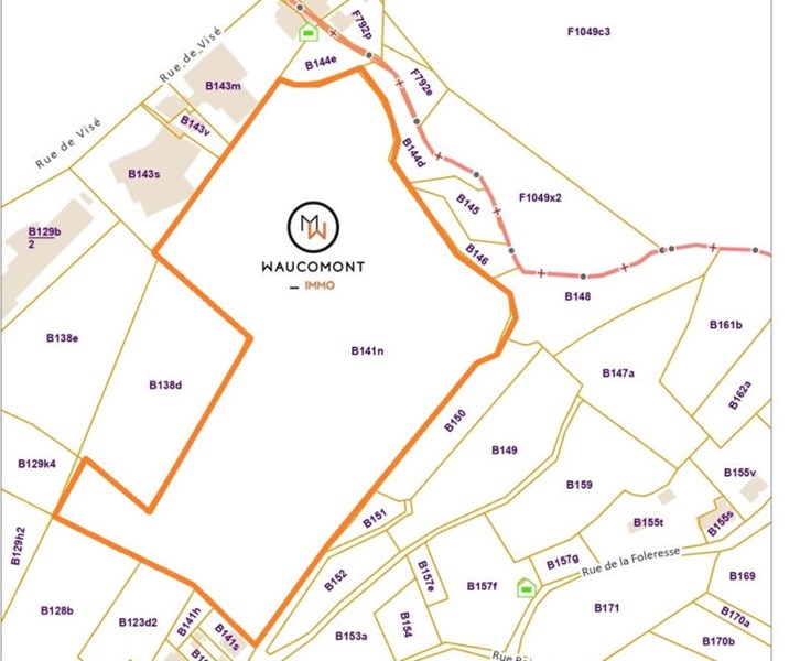IMMO WAUCOMONT VENDRE TERRAIN JUPILLE