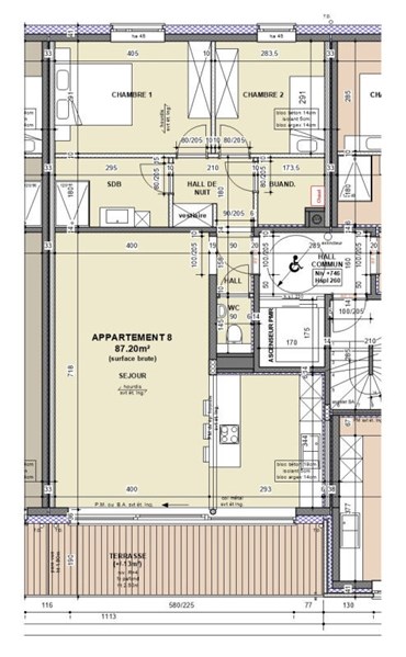 waucomont appartement neuf angleur liege terrasse