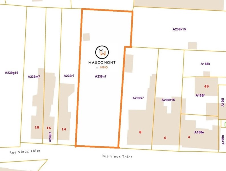 Cheratte rue du vieux Thier Terrain-1