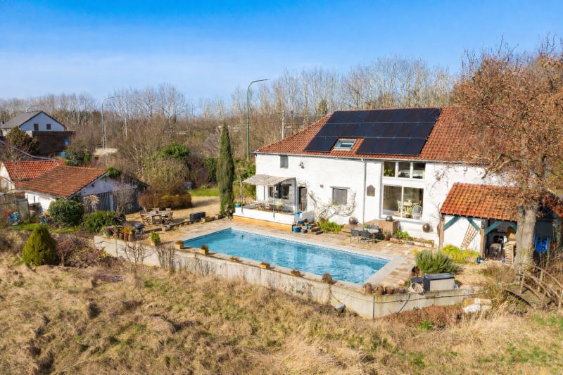 Waucomont longère piscine vue sprimont