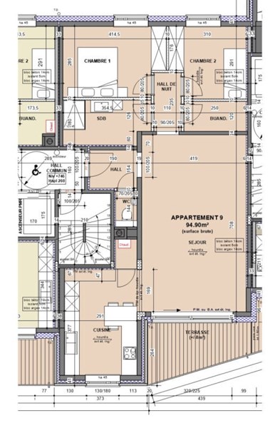 waucomont appartement neuf angleur liege terrasse