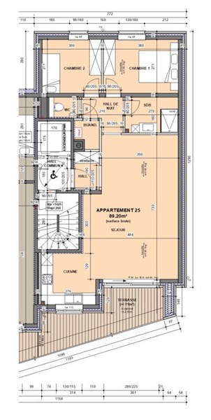 waucomont appartement neuf angleur liege terrasse