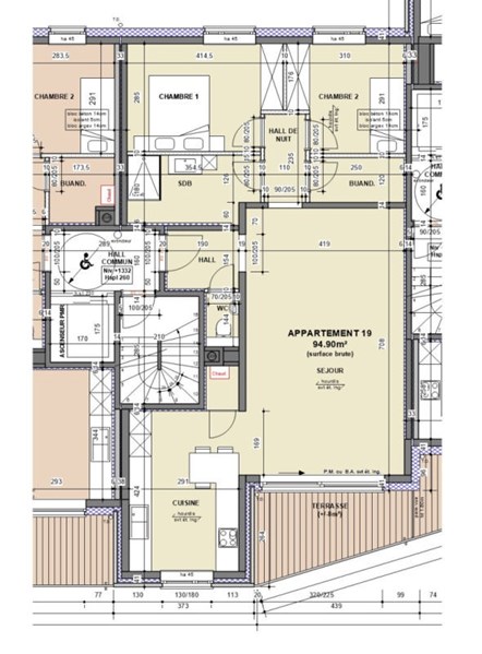 waucomont appartement neuf angleur liege terrasse