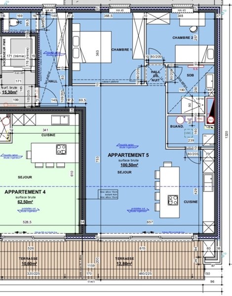 IMMO WAUCOMONT VENDRE APPART NEUF ROCOURT TERRASSE