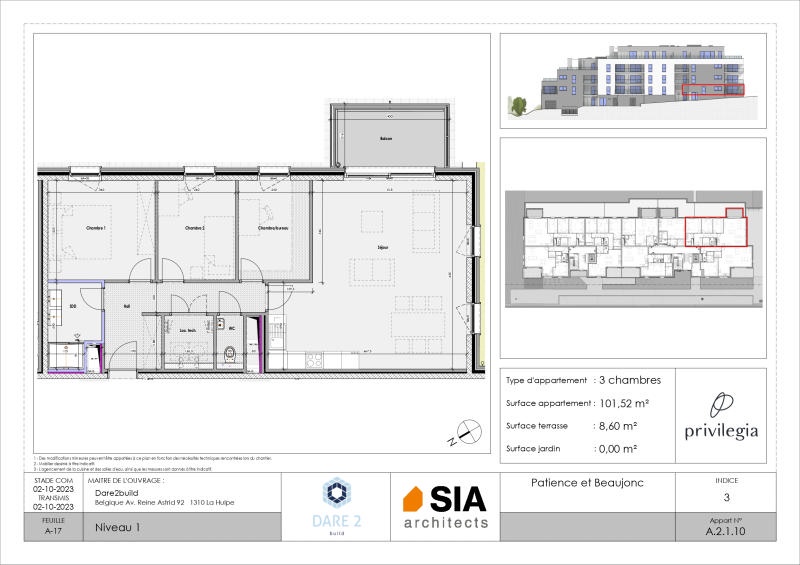 waucomont appartement liege hopital 3 ch terrasse