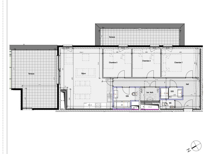 waucomont penthouse 3 chambres colocation