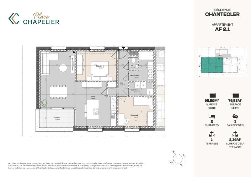 WAUCOMONT IMMO APPARTEMENT CENTRE HERVE MAGASIN
