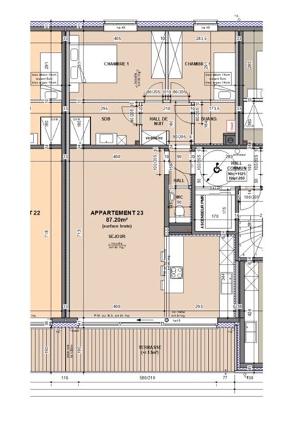 waucomont appartement neuf angleur liege terrasse